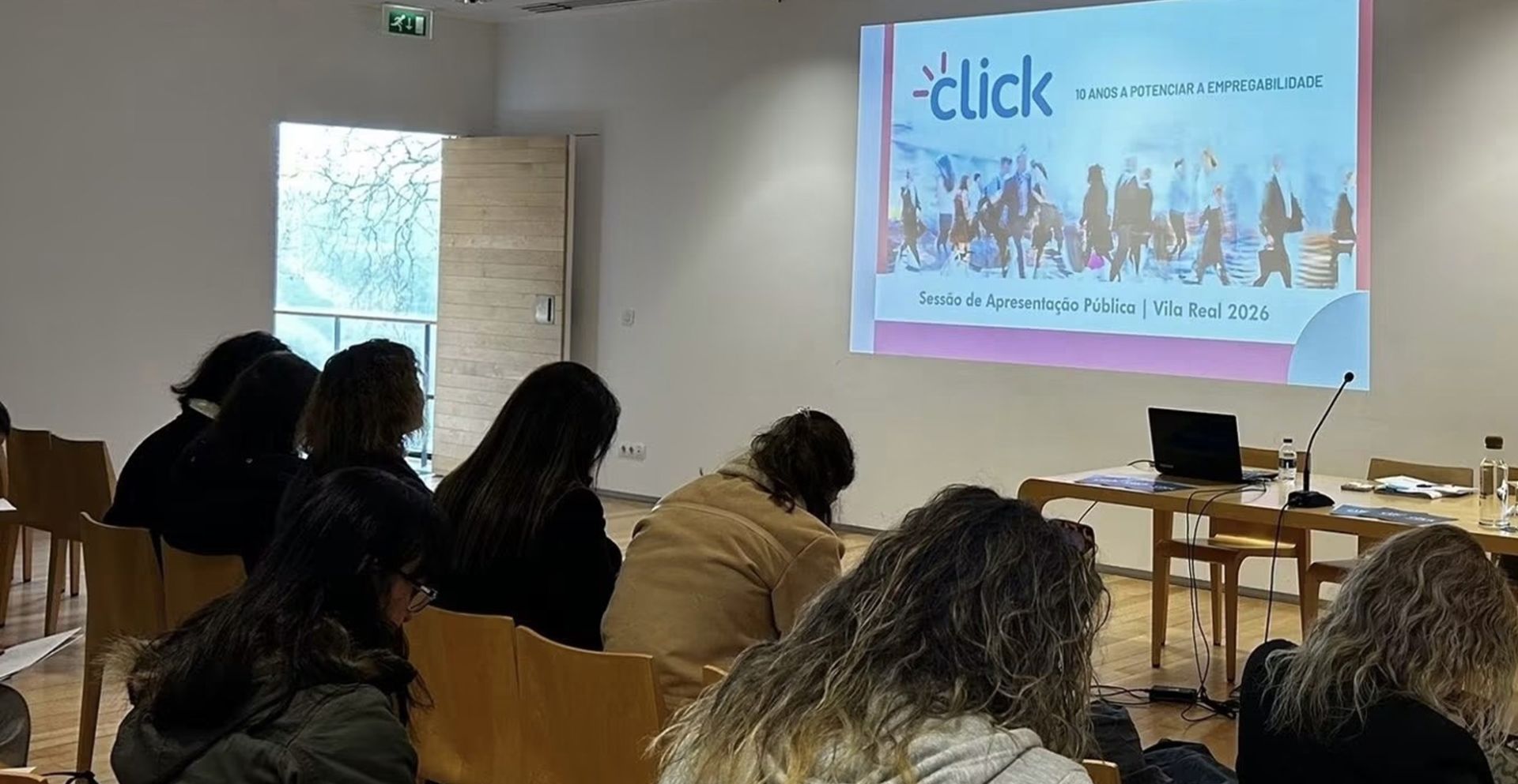 Município de Vila Real e projeto click reforçam inclusão social e profissional
