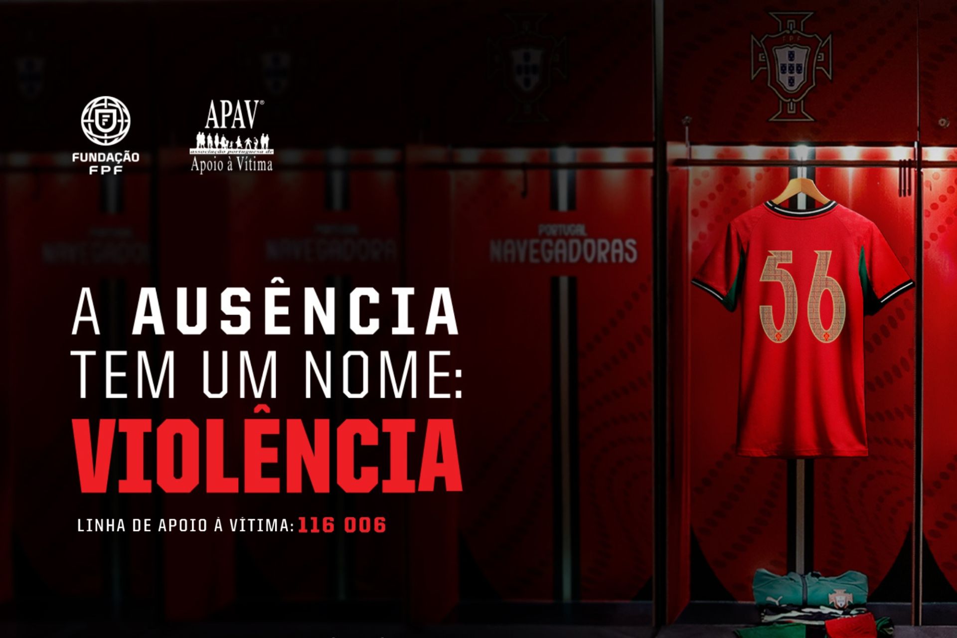 Fundação FPF e APAV unem-se pela sensibilização e apoio às Vítimas de Violência Doméstica